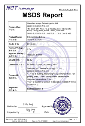 MSDS